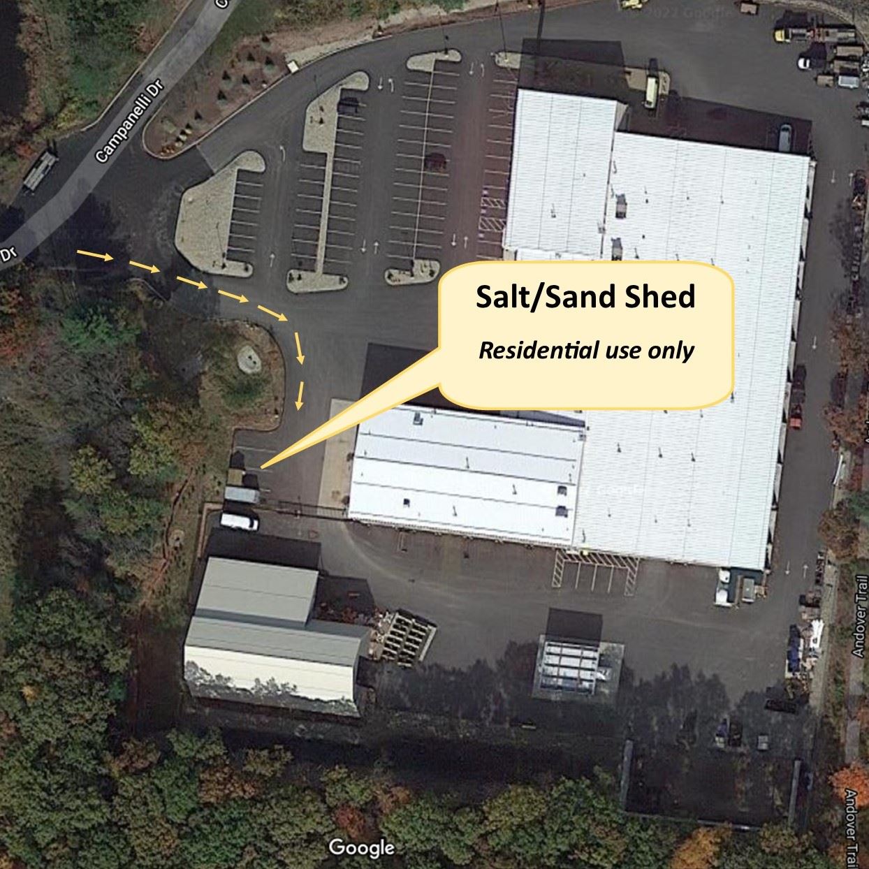 Salt Shed Location